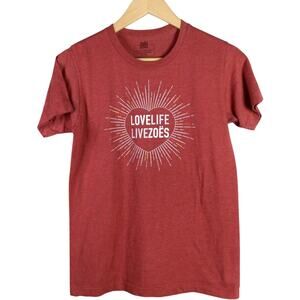 Love Life Zoes Mediterranean Kitchen T Shirt Red Small